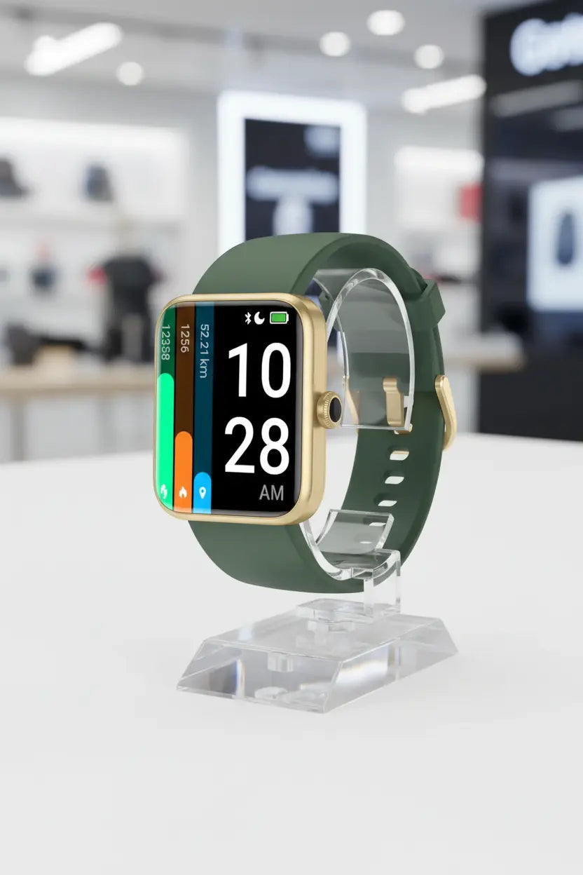 Pautios Smart Watch Fitness Tracker with Blood Oxygen Monitor