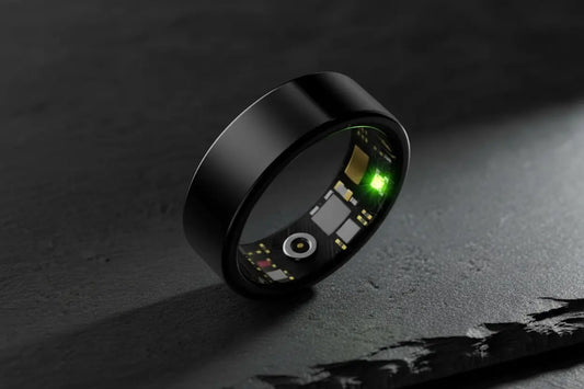 Smart Ring for Men Smart Ring Women Blood Pressure Heart Rate Monitor Fitness Tracker The Blue Coil