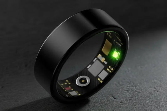 Smart Ring for Men Smart Ring Women Blood Pressure Heart Rate Monitor Fitness Tracker The Blue Coil