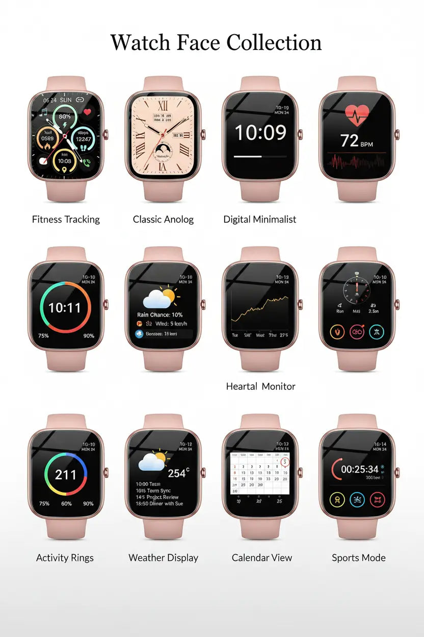 Smart Watch 1.96" Smartwatch for Women Men (Answer/Make Call)