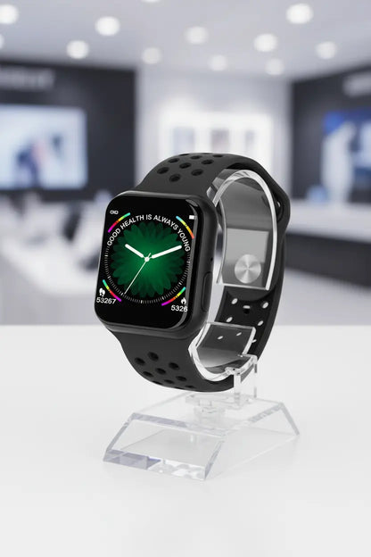 Smart Wristband Fitness Tracker with Heart Rate Monitor