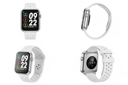 Smart Wristband Fitness Tracker with Heart Rate Monitor