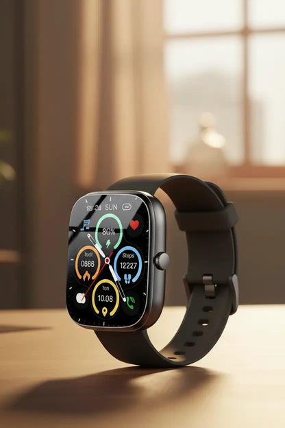 Smartwatch for Women and Men, 191 HD Large Screen, Fitness Tracker, Phone Function The Blue Coil