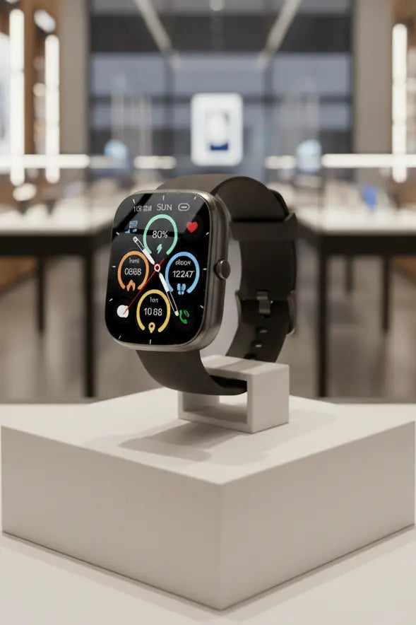 Smartwatch for Women and Men, 191 HD Large Screen, Fitness Tracker, Phone Function