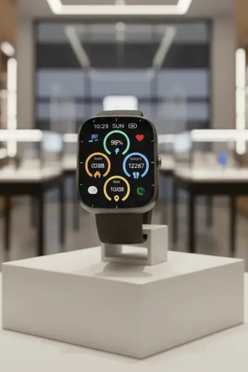 Smartwatch for Women and Men, 191 HD Large Screen, Fitness Tracker, Phone Function