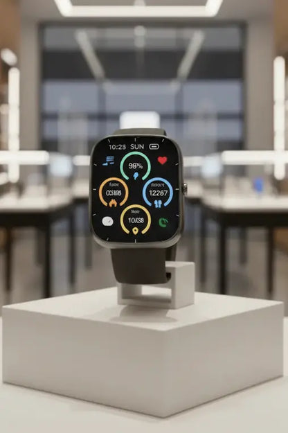 Smartwatch for Women and Men, 191 HD Large Screen, Fitness Tracker, Phone Function