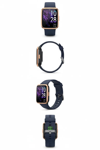 Stiive Fitness Tracker Smart Watch for Men Women Activity Fitness Watch with Heart Rate Monitor Pedometer Sleep Monitor 50 Meters Waterproof Step Tracker Compatible with iOS & Android Phones