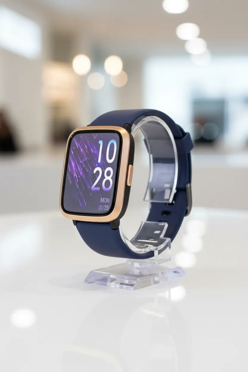 Stiive Fitness Tracker Smart Watch for Men Women Activity Fitness Watch with Heart Rate Monitor Pedometer Sleep Monitor 50 Meters Waterproof Step Tracker Compatible with iOS & Android Phones