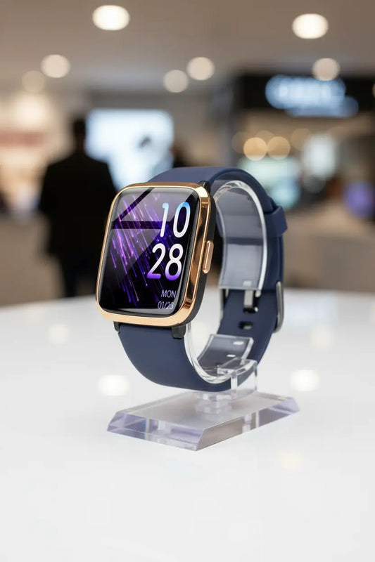 Stiive Fitness Tracker Smart Watch for Men Women Activity Fitness Watch with Heart Rate Monitor Pedometer Sleep Monitor 50 Meters Waterproof Step Tracker Compatible with iOS & Android Phones