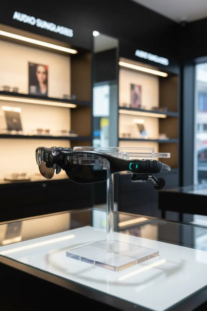 TechKen Sunglasses Headset Headphone Bluetooth Wireless Music Sunglasses Headsets Compatible with iPhone Samsung LG and Smart Phones PC Tablets