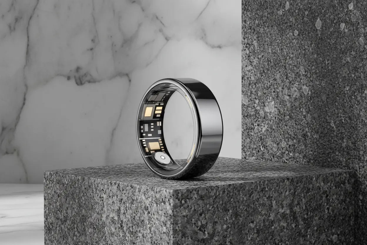 Temdan Smart Ring (2025 Upgraded) - Your Ultimate Health Tracker The Blue Coil