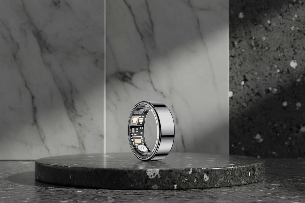 Temdan Smart Ring (2025 Upgraded) - Your Ultimate Health Tracker The Blue Coil