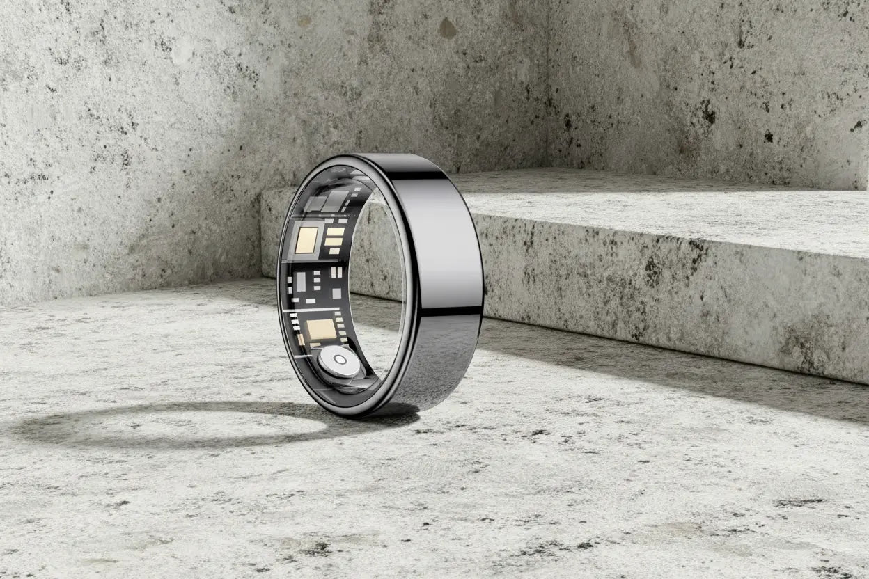 Temdan Smart Ring (2025 Upgraded) - Your Ultimate Health Tracker The Blue Coil