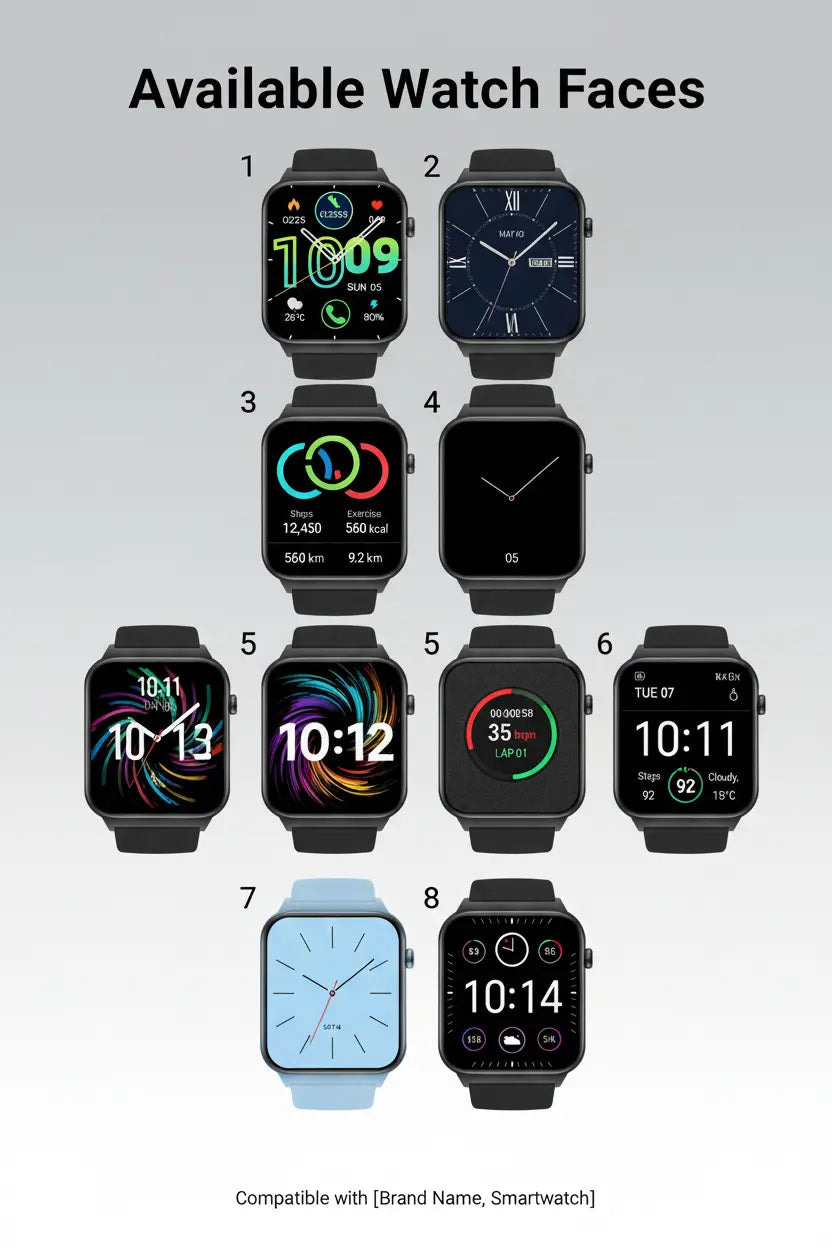 VKROBAG Smart Watch 1.85" - Your Ultimate Fitness Companion