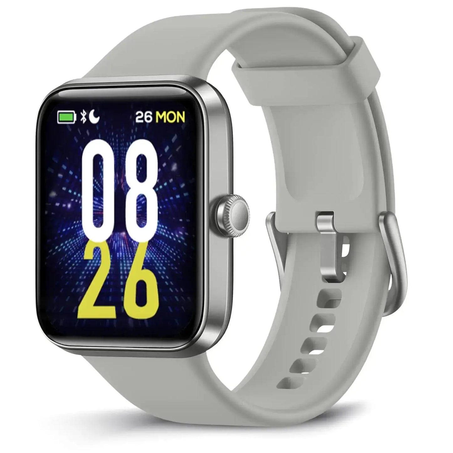 VRPEFIT Smart Watch for Men Women Activity Fitness Tracker with Sleep Monitor1.69" DIY Full Touch Display smartwatch for iPhone Android Phone 5ATM Waterproof The Blue Coil