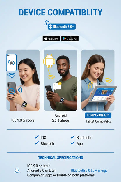 VRPEFIT Smart Watch for Men Women Activity Fitness Tracker with Sleep Monitor1.69" DIY Full Touch Display smartwatch for iPhone Android Phone 5ATM Waterproof