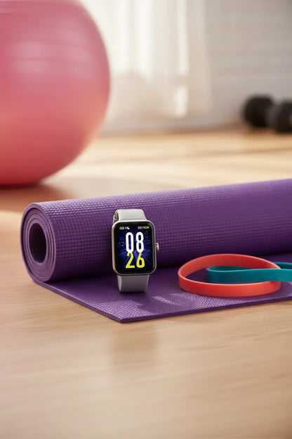 VRPEFIT Smart Watch for Men Women Activity Fitness Tracker with Sleep Monitor1.69" DIY Full Touch Display smartwatch for iPhone Android Phone 5ATM Waterproof