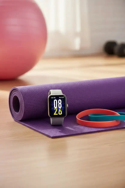 VRPEFIT Smart Watch for Men Women Activity Fitness Tracker with Sleep Monitor1.69" DIY Full Touch Display smartwatch for iPhone Android Phone 5ATM Waterproof