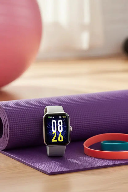 VRPEFIT Smart Watch for Men Women Activity Fitness Tracker with Sleep Monitor1.69" DIY Full Touch Display smartwatch for iPhone Android Phone 5ATM Waterproof