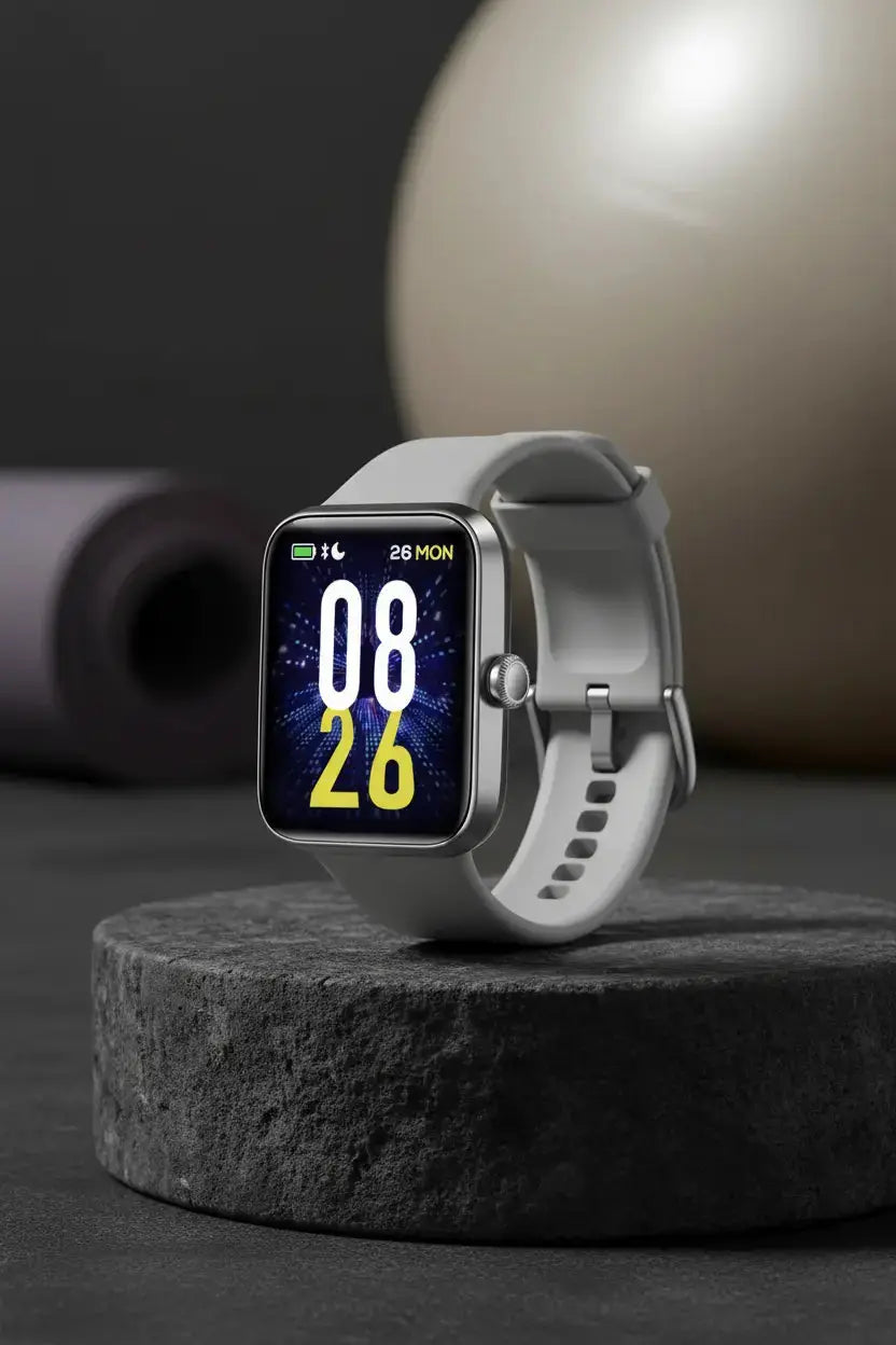 VRPEFIT Smart Watch for Men Women Activity Fitness Tracker with Sleep Monitor1.69" DIY Full Touch Display smartwatch for iPhone Android Phone 5ATM Waterproof