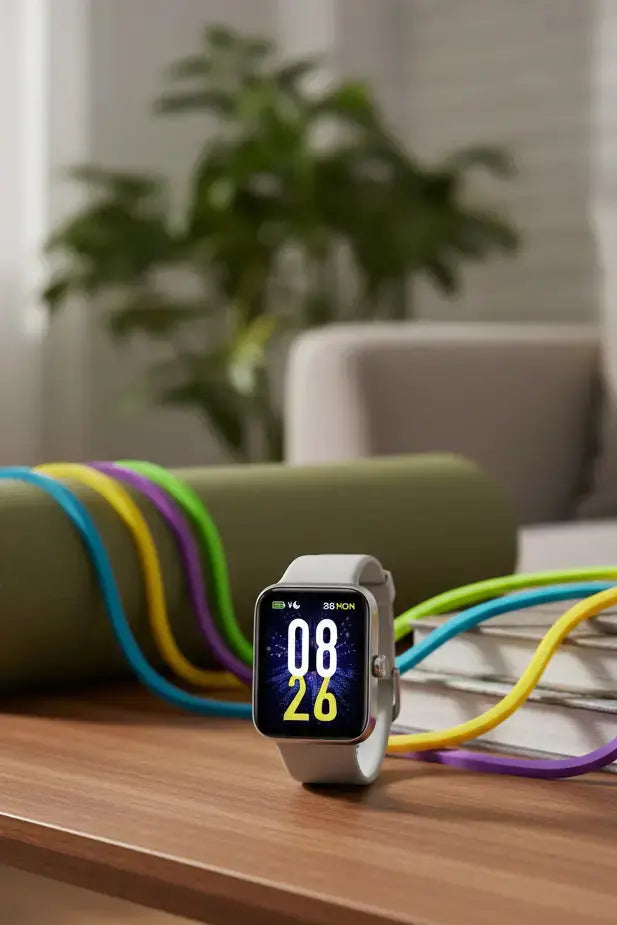 VRPEFIT Smart Watch for Men Women Activity Fitness Tracker with Sleep Monitor1.69" DIY Full Touch Display smartwatch for iPhone Android Phone 5ATM Waterproof