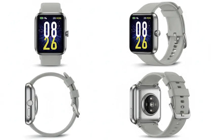 VRPEFIT Smart Watch for Men Women Activity Fitness Tracker with Sleep Monitor1.69" DIY Full Touch Display smartwatch for iPhone Android Phone 5ATM Waterproof