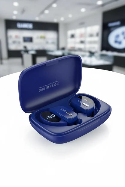 Wireless Earbuds Bluetooth 5.3 Headphones Ear Buds with Microphone 96Hrs Playback Sports Earhook Waterproof in Ear Earphones LED Power Display Headset Zyphorista/OCC1AM