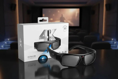 YYCAMUS Superior 4K 2160P Camera Glasses Upgrade The Blue Coil