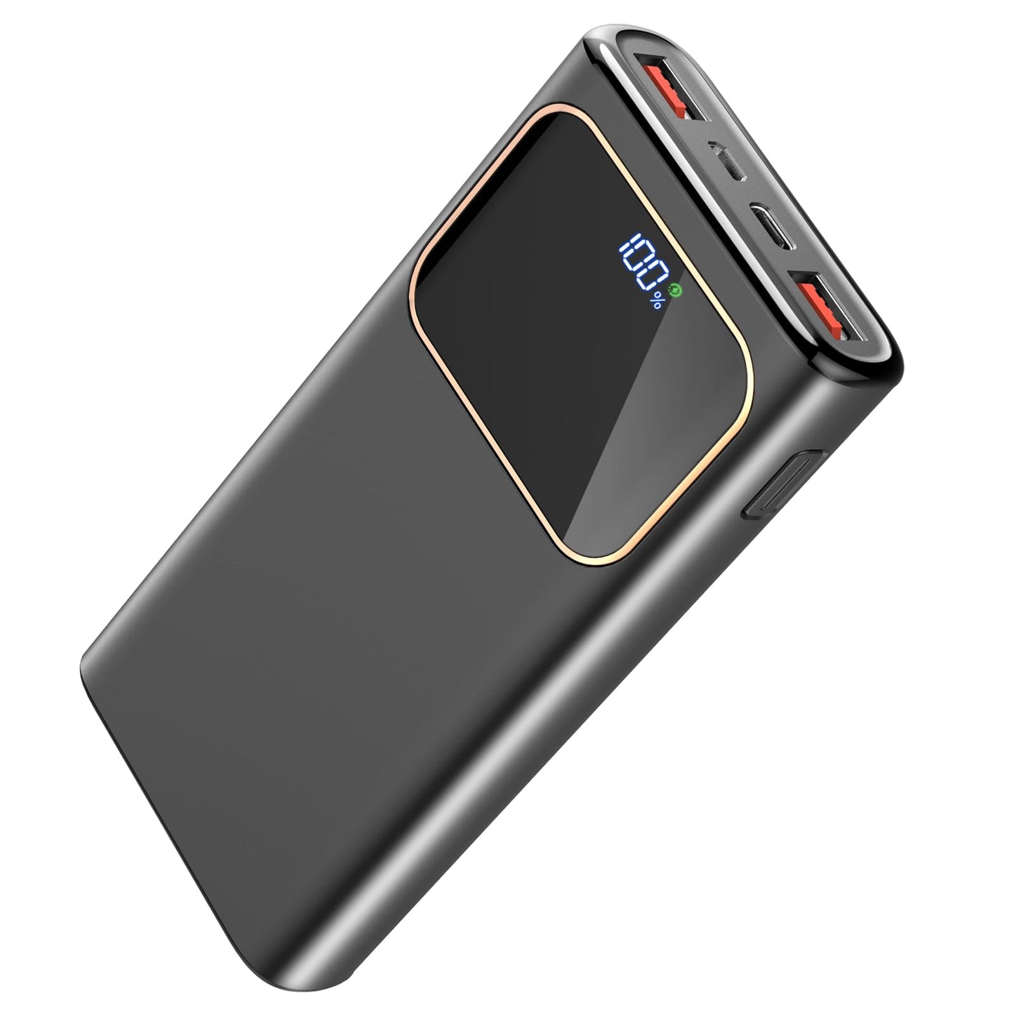 Blue Coil Tech 20000mAh Portable Power Bank | 22.5W Fast Charging, 3-Port Output & Smart LCD Display