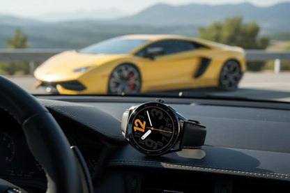 aigo Smart Watch for Men with Heart Rate Monitor Fitness Tracking Calorie Counter and Long Lasting Battery for iOS and Android Phones (Black) The Blue Coil