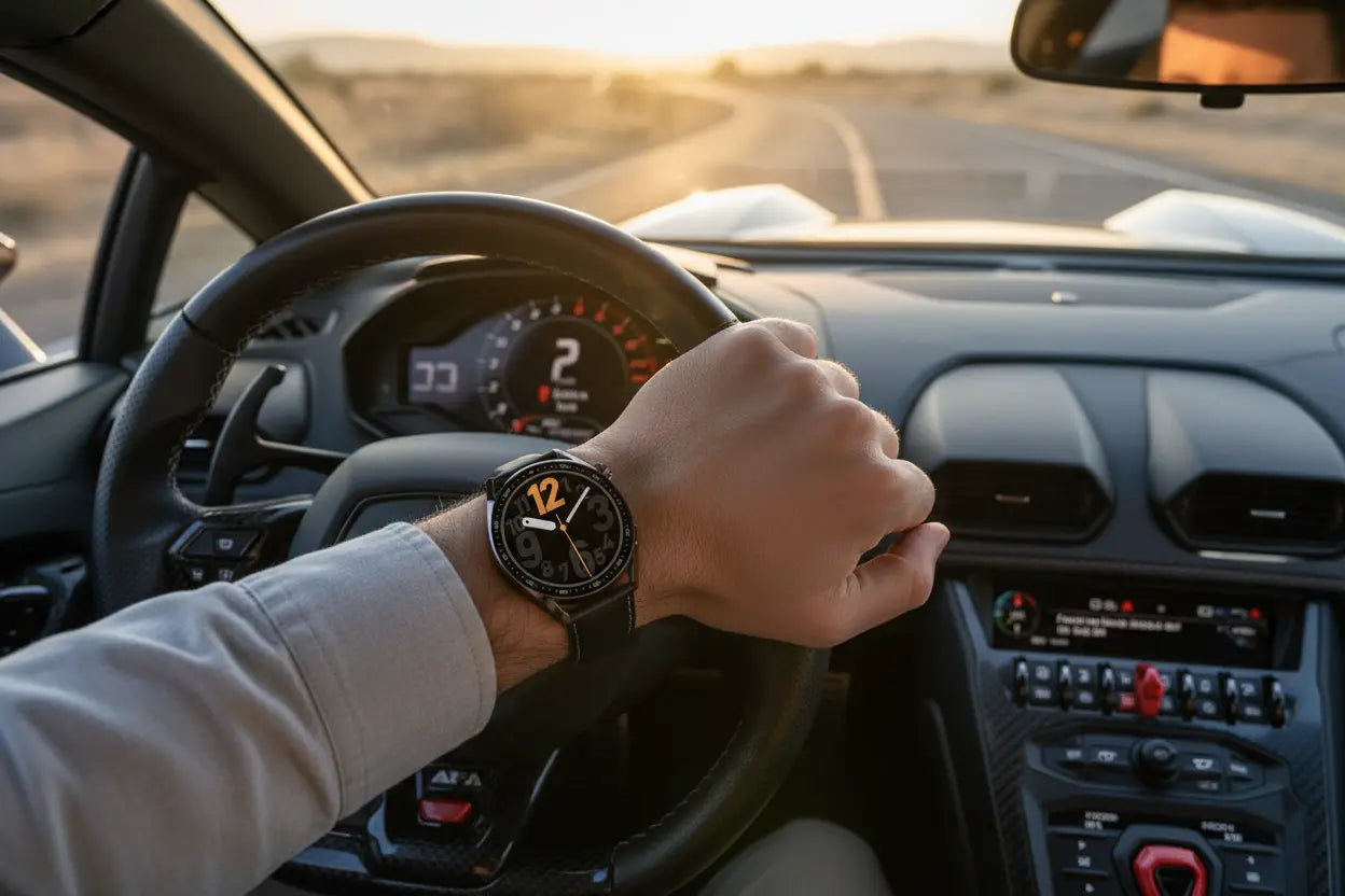 aigo Smart Watch for Men with Heart Rate Monitor Fitness Tracking Calorie Counter and Long Lasting Battery for iOS and Android Phones (Black) The Blue Coil