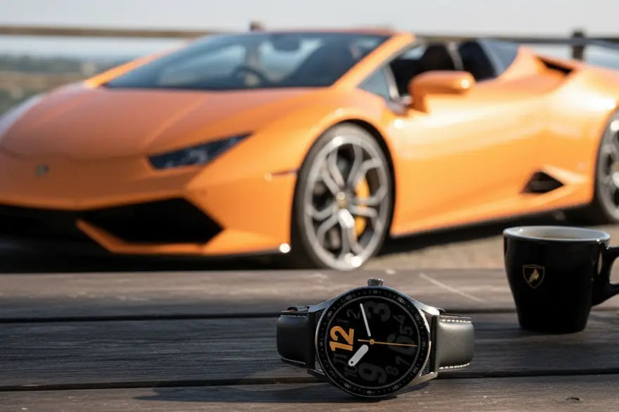 aigo Smart Watch for Men with Heart Rate Monitor Fitness Tracking Calorie Counter and Long Lasting Battery for iOS and Android Phones (Black) The Blue Coil