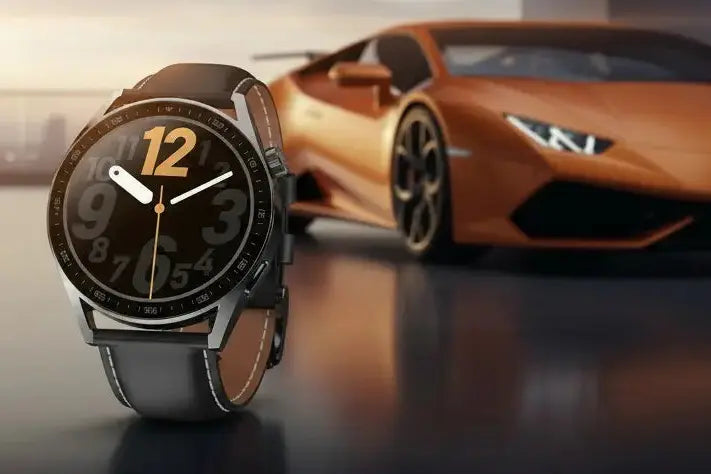 aigo Smart Watch for Men with Heart Rate Monitor Fitness Tracking Calorie Counter and Long Lasting Battery for iOS and Android Phones (Black) The Blue Coil