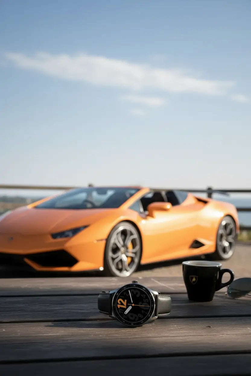 aigo Smart Watch for Men with Heart Rate Monitor Fitness Tracking Calorie Counter and Long Lasting Battery for iOS and Android Phones (Black) The Blue Coil