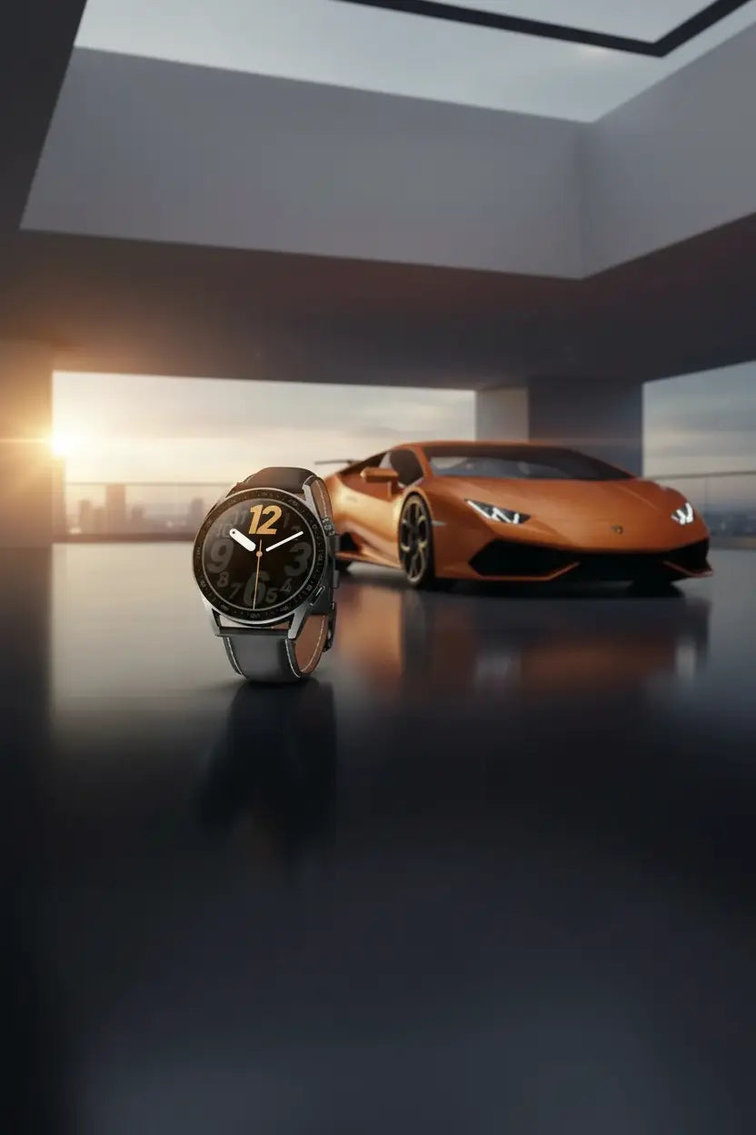 aigo Smart Watch for Men with Heart Rate Monitor Fitness Tracking Calorie Counter and Long Lasting Battery for iOS and Android Phones (Black) The Blue Coil