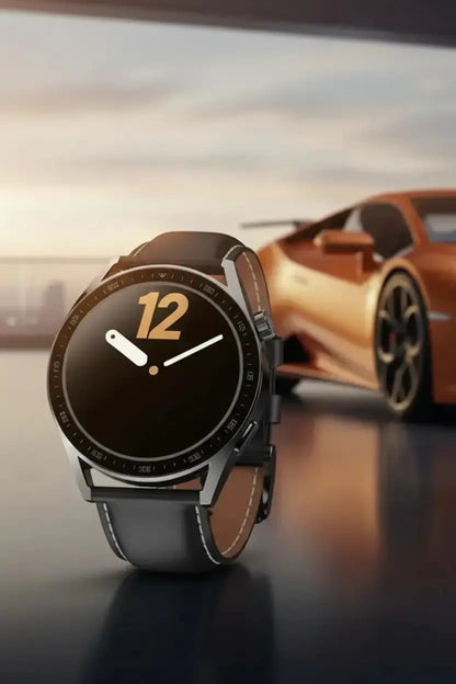 aigo Smart Watch for Men with Heart Rate Monitor Fitness Tracking Calorie Counter and Long Lasting Battery for iOS and Android Phones (Black) The Blue Coil