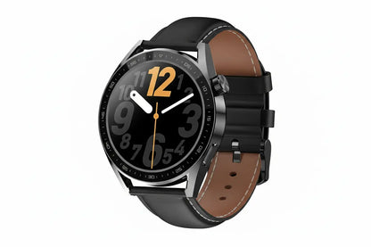 aigo Smart Watch for Men with Heart Rate Monitor Fitness Tracking Calorie Counter and Long Lasting Battery for iOS and Android Phones (Black)