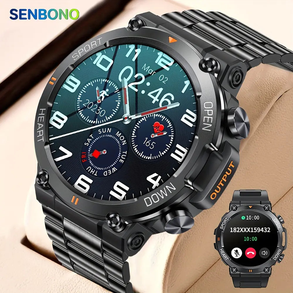 SENBONO K56pro Smart Watch with Fitness Tracker 2023 - The Blue Coil Smartwatch / Fitness Tracker 