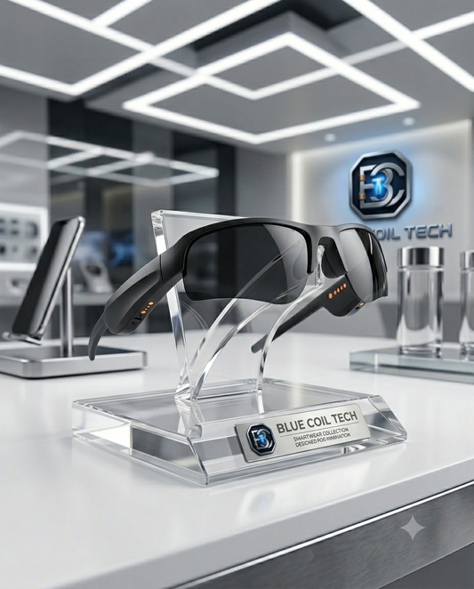 Blue Coil Tech Bluetooth Audio Sunglasses | Open-Ear Sports